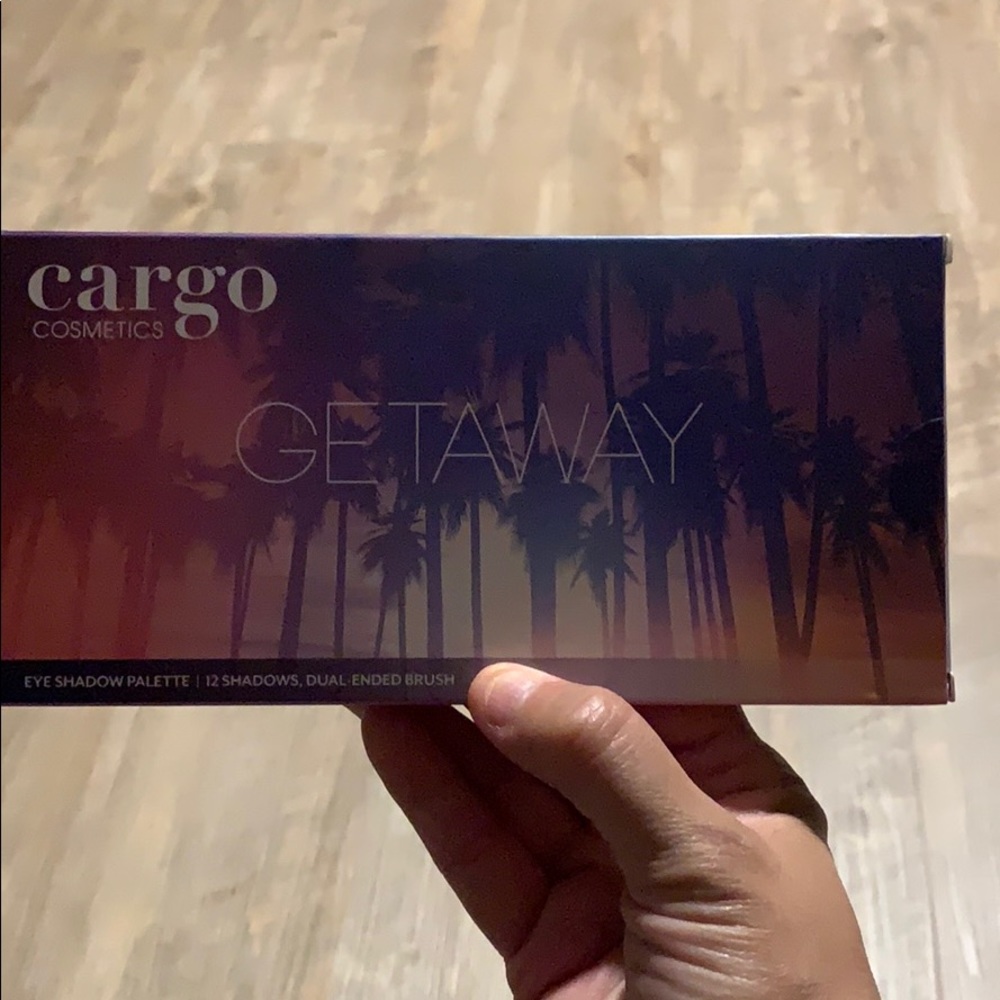 New Cargo Cosmetics Getaway eye shadow palette